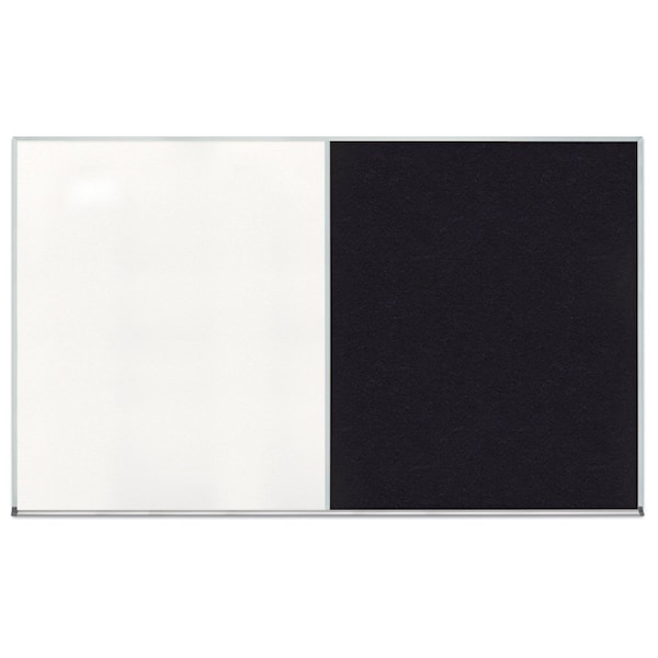 Enclosed Corkboard, 1 Door, 24"x36", 4" Fra
